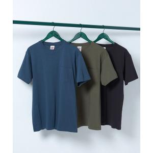 tシャツ Tシャツ オープンエンド マックスウェイト ポケットTシャツ