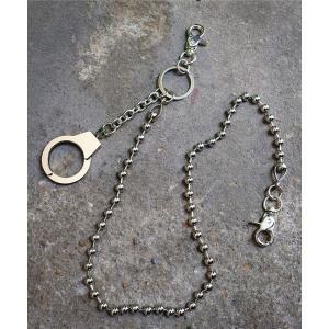 ウォレットチェーン  ウォレットチェーン シルバー 財布 チェーンアクセ