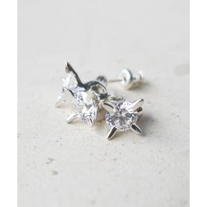 e.m.（イーエム） ピアス SILVER925ヒットフープピアスS/レディース