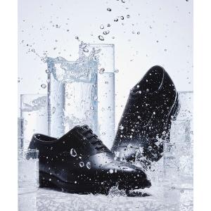 ビジネスシューズ 「防水 友二郎/BOSUI TOMOJIRO」ストレートチップ メンズ