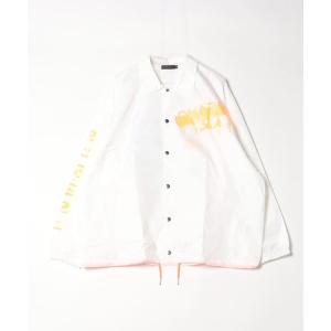 ステンカラーコート RINGS バックフォトコーチジャケット