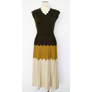 スカラップニットワンピースの商品一覧 通販 Yahoo ショッピング