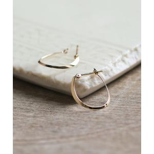 cui-cui（キュイキュイ） ピアス ゴールド スナップ フープ ピアス