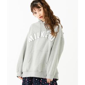 パーカー ARCH LOGO PATCH HOODED TOP