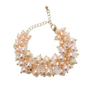 Bijou de M ブレスレット 「Bijou M/ビジュードエム」Dot Pearl Bangle