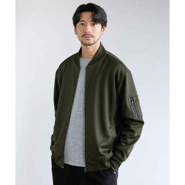 ma1 ma-1 Buyer's Select/ハイブリッドジャージーストレッチMA-1ジャケット ...