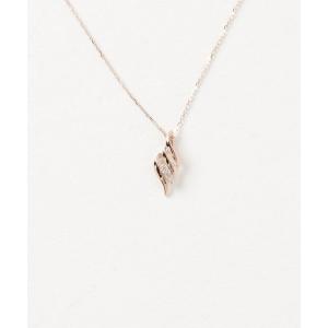 con affetto ネックレス K10ダイヤラウンドラインネックレス