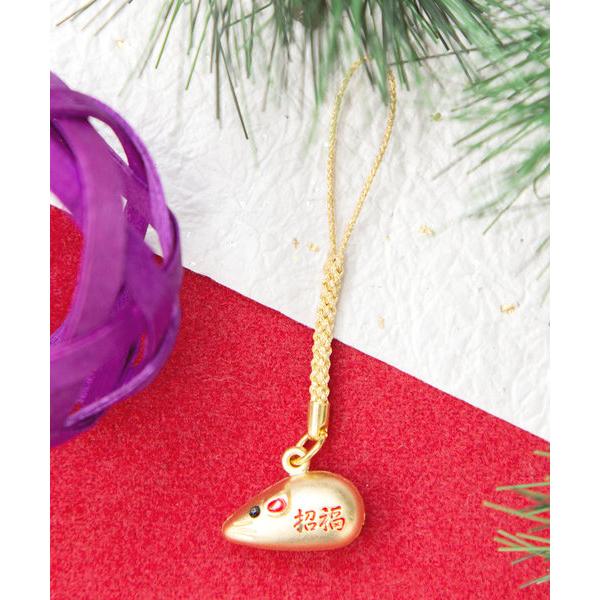 「カヤ」招福 干支鈴根付 ストラップ