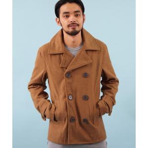 コート ピーコート ウール メルトン Pコート