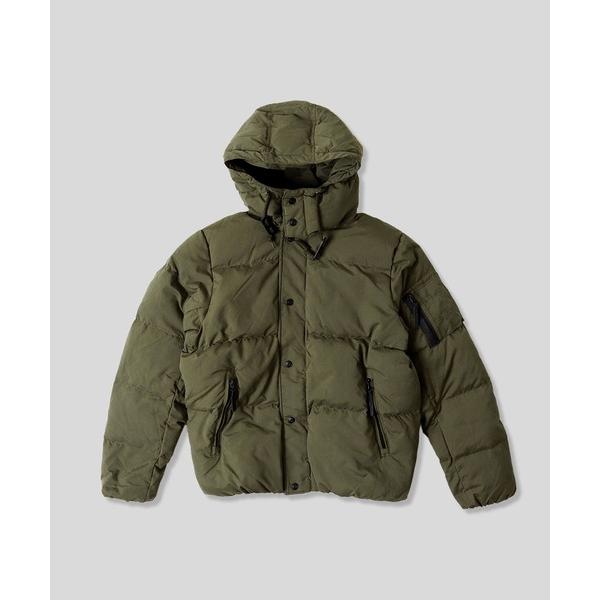 ダウンジャケット ダウン ピーチフード脱着ダウンジャケット メンズ レディース