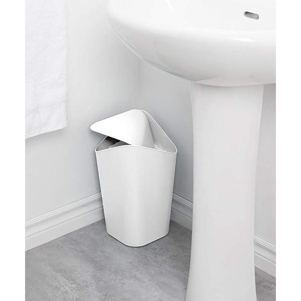 ゴミ箱 ダストボックス umbra/コーナーカン ゴミ箱 ホワイト ダストボックス