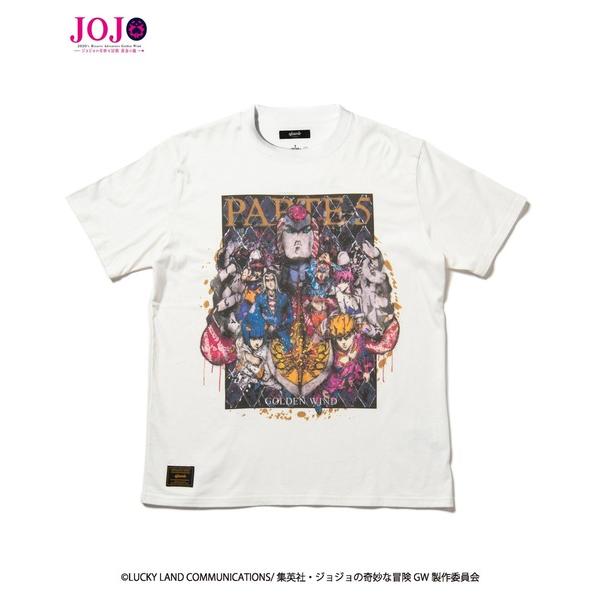 tシャツ Golden Wind T / ゴールデンウィンドT「ジョジョの奇妙な冒険コラボレーション...