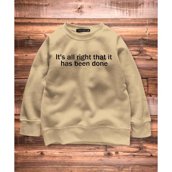 トレーナー パイル起毛プリントトレーナー スウェット キッズ キッズ 子供服 男の子 女の子