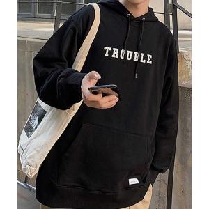 おすすめネット m。様専用 ロゴスウェット オーバーサイズ パーカー M