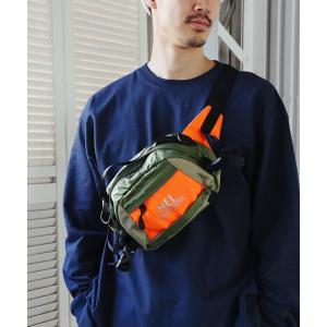 バッグ ウエストポーチ 【 MEI / メイ 】 スクランブラーナイロン ウエストバッグ ボディバッグ SCRAMBLER NYLON WAIST B