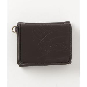 財布 PUエンボスミニウォレット