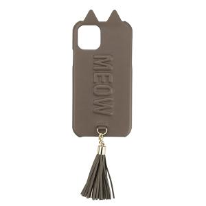 モバイルケース 【iPhone11/XR ケース】Tassel Tail Cat Case