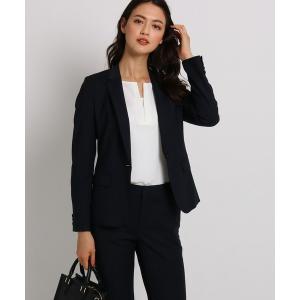 INDIVI（インディヴィ） スーツ 「定番スーツ／ジャージ素材」ウエスト