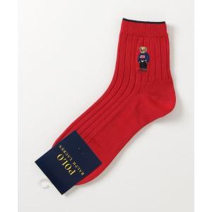 靴下 POLO RALPH LAUREN メンズ ポロベア ショートソックス 2022-104
