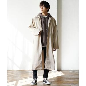 ステンカラーコート オーバーサイズ ステンカラーコート