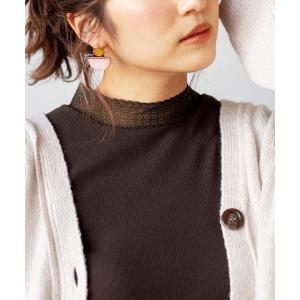 下着 レースハイネック長袖インナー