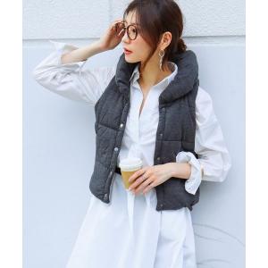 ダウンベスト ダウン TR天竺中綿ベスト