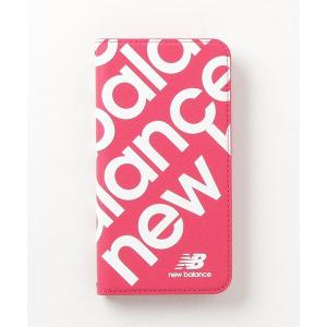モバイルケース iPhone11 iPhoneXR new balance [スリム手帳ケース/スタンプロゴ] スマホケース メンズ スポーツ