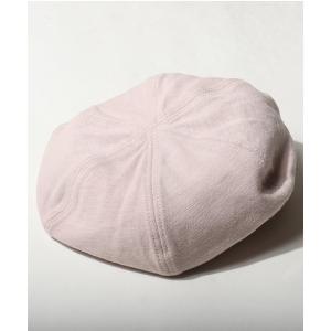 帽子 コットンスウェットビッグ ベレー帽