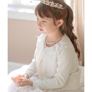 カーディガン 入学式 卒業式 コットンニットカーディガン キッズ 子供服 女の子