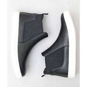 メンズ ブーツ 「glabella/グラベラ」 PUレザー サイドゴア