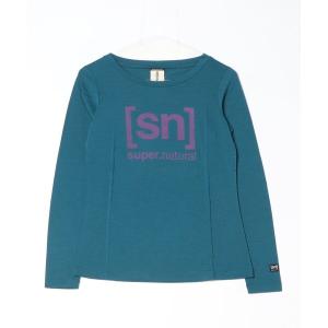 ブラウス シャツ エスエヌスーパーナチュラル W ESSENTIAL I.D. LS レディース