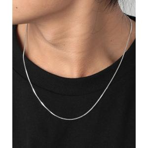 ネックレス シルバースネークチェーンネックレス Type-K
