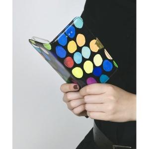 モバイルケース スモールマルチドット　iPhoneケース レディース
