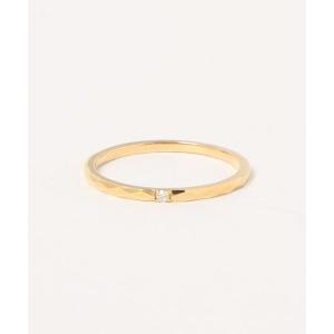 con affetto 指輪 リング K18デザインリング レディース : ZOZOTOWN