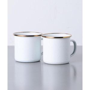 食器 ＜Barebones Living （ベアボーンズリビング）＞エナメル マグカップ 2P