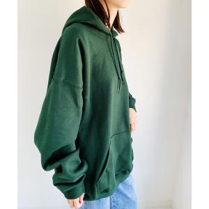 パーカー ギルダン ビッグシルエット 裏起毛 パーカー