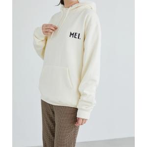 パーカー MEIメイ別注 オーバーサイズ HOODEDパーカー レディース