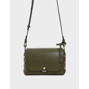 ショルダーバッグ バッグ フロントフラップ レクタングルクロスボディバッグ / Front Flap Rectangle Crossbody Bag