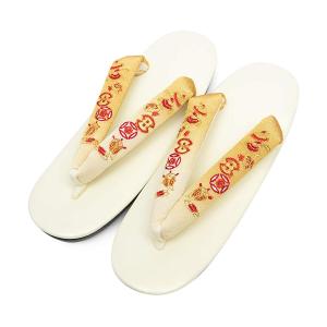 刺繍入りウレタン草履 レディース