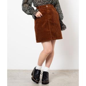 スカート WEGO/コーデュロイタイトミニスカート