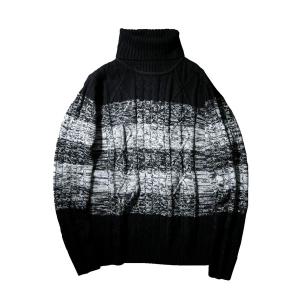 セーター ニット 総アラン編みタートルネックセーター メンズ レディース｜ZOZOTOWN Yahoo!店