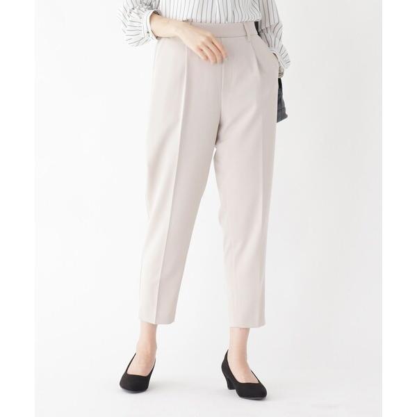 パンツ 入学式 卒業式 「S-5L/洗濯機可/2WAYストレッチ」ダブルクロスセンタープレステーパー...