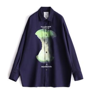 シャツ ブラウス GREEN APPLE”  BIG SHIRTS｜zozo