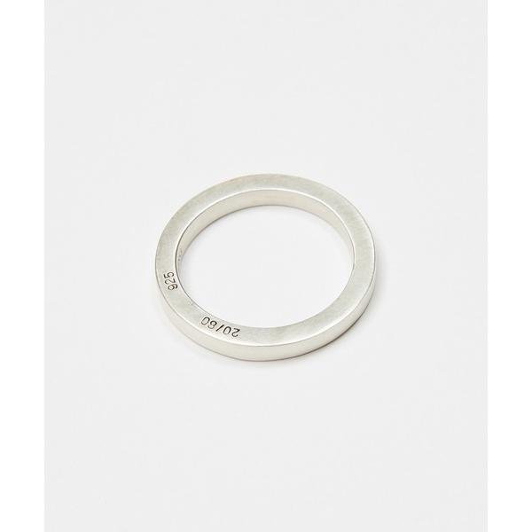 指輪 リング 「20/80」トゥエンティーエイティー/STERLING SILVER SQUARE ...