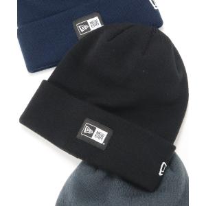 帽子 キャップ メンズ ニューエラ ニット帽 カフ BASIC BOX LOGO LABEL NEW ERA｜ZOZOTOWN Yahoo!店