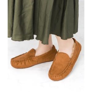 ＊新品未使用＊EVERAU UGG モカシンシューズ＊ UGG Australia（アグオーストラリア） 「UGG」 モカシンシューズ 24cm