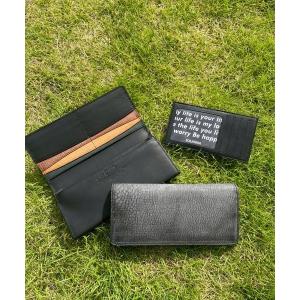 8 長財布 財布 栃木レザー トラッカーウォレットロング日本製 メンズ