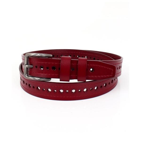 ベルト レザーベルト パンチングデザイン ホール ネイティブ メンズ レディース