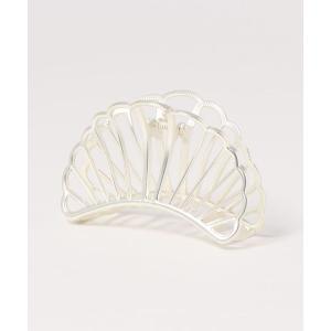 ヘアクリップ シェルワイヤーバンスクリップ