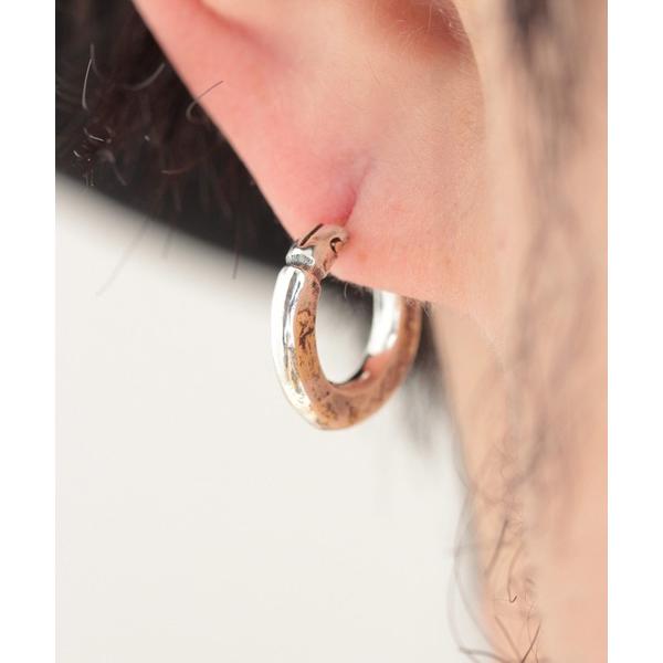 ピアス ピアス/フープ(S)/ヘビー/K18ゴールドポスト/ゴールドダスト メンズ レディース